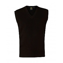 Unisex Wool/Acrylic V-Neck Vest Wj02