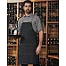 East Village Denim Bib Apron Ap09