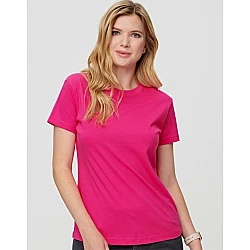 Ladies 100% Cotton Savvy Tee Ts38 