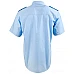 Unisex Epaulette Short Sleeve Shirt