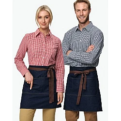 East Village Half Denim Apron Ap10