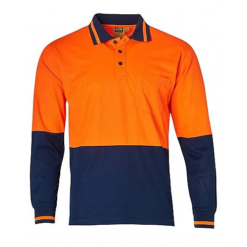Long Sleeve Safety Polo Sw11
