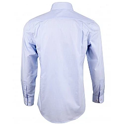 Men’s Mini Check Premium Cotton Long Sleeve Shirt M7362