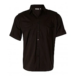 Short Sleeve Military Shirt For Men M7911