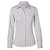 Women's Ticking Stripe Long Sleeve Shirt M8200l
