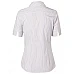 Women's Ticking Stripe Short Sleeve Shirt M8200s
