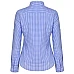 Ladies’ Gingham Check Long Sleeve Shirt M8300l