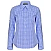 Ladies’ Gingham Check Long Sleeve Shirt M8300l
