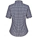 Ladies Gingham Check Short Sleeve Shirt M8300s