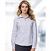 Ladies Dot Contrast Long Sleeve Shirt M8922