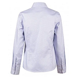 Ladies Dot Contrast Long Sleeve Shirt M8922