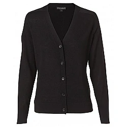 Women's V-Neck Long Sleeve Cardigan M9602