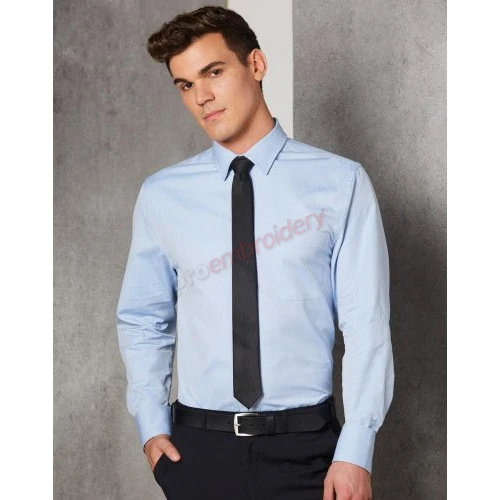 Men's Pinpoint Oxford Long Sleeve Shirt M7005l Men's Pinpoint Oxford Long Sleeve Shirt M7005l