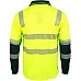 Unisex Truedry Biomotion Segmented LS Safety Polo SW74