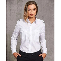 Unisex Epaulette Long Sleeve BS06L
