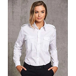 Unisex Epaulette Long Sleeve BS06L