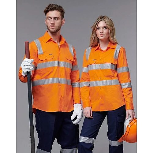 Unisex Vic Rail Lightweight Safety Shirt  SW55