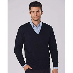 Unisex Wool/ Acrylic V-Neck Jumper Wj01 Unisex Wool/ Acrylic V-Neck Jumper Wj01