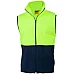 Hi Vis Two Tone Fleece Vest Sw08
