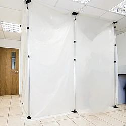 Extender Zip Wall Opaque Economy Plastic 3M X 66m X 100um