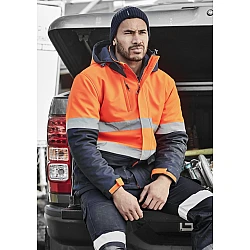 Unisex Hi Vis Antarctic Softshell Taped Jacket Unisex Hi Vis Antarctic Softshell Taped Jacket
