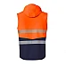 Unisex 2 In 1 Stretch Softshell Taped Jacket Zj453