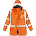 Mens Hi Vis X Back Taped 4 In 1 Waterproof Jacket