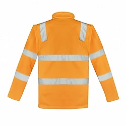 Unisex Hi Vis Vic Rail 2 In 1 Softshell Jacket - Zj780