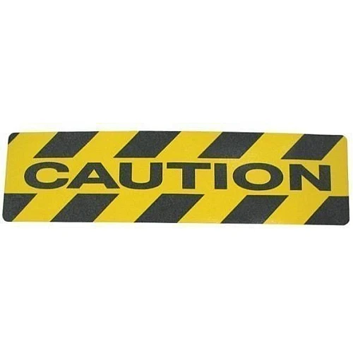 Caution Anti Slip Self Adhesive Grip Mat 150mm X 600mm Caution Anti Slip Self Adhesive Grip Mat 150mm X 600mm
