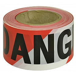 Barricade Barrier Tape Danger Red & White