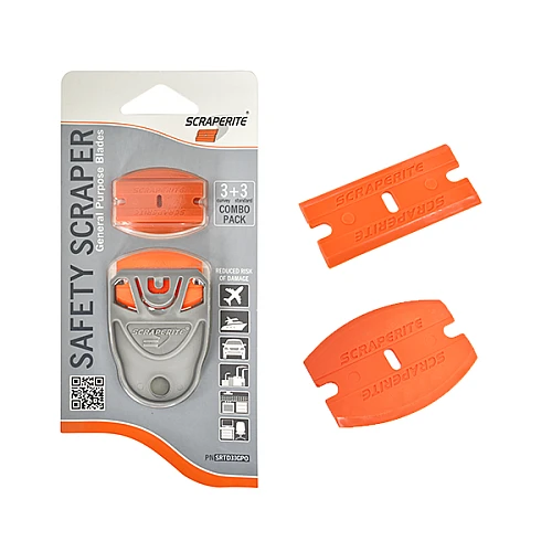 Scraperite Tradesman Mini Combo Holder And 3+3 Blades Pack