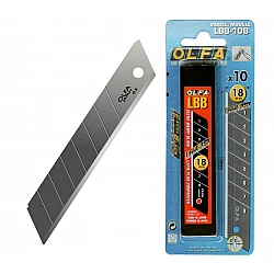OLFA 18mm Large ULTRA Snap Blades - Tube of 10 Blades
