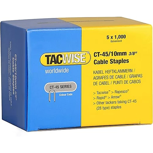 Tacwise Cable Staple 45 10mm Tacwise Cable Staple 45 10mm