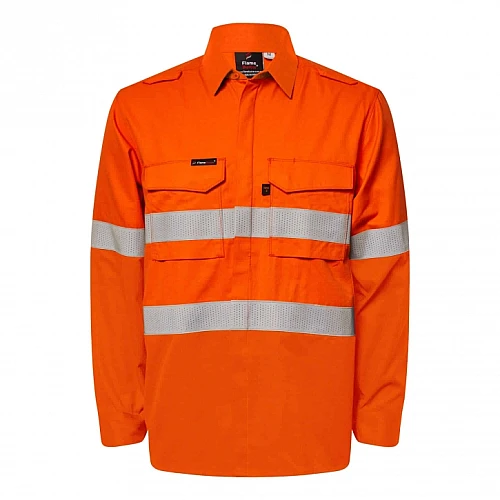 HRC2 HI VIS Reflective Shirt With Gusset Sleeves HRC2 HI VIS Reflective Shirt With Gusset Sleeves