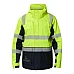 Volt Fr Hi Vis Wet Weather Segmented Reflective Jacket