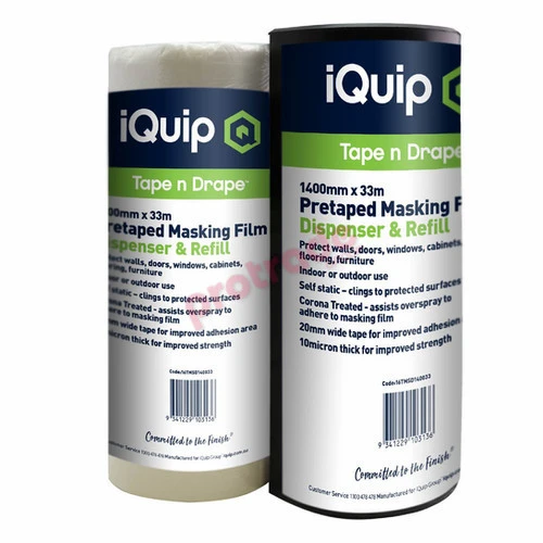 iQuip Pre Taped Masking Film Refill
