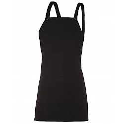 Cross Back Bib Canvas Apron - Without Strap