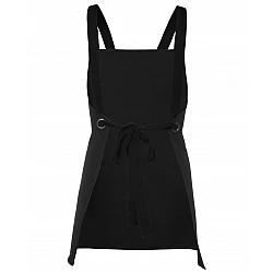 Cross Back Bib Canvas Apron - Without Strap