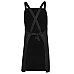 Cross Back Canvas Apron - Without Strap