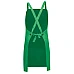 Cross Back Canvas Apron - Without Strap