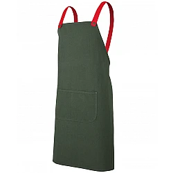 Cross Back Canvas Apron - Without Strap