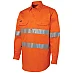 Hi Vis Long Sleeve Day & Night 190g Close Front Shirt