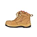 JB's Wear Ladies Atrax Zip Safety Boots (Wheat/Pink)