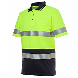 Hi Vis Night Day Short Sleeve Polo