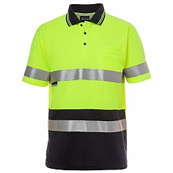 Hi Vis Night Day Short Sleeve Polo