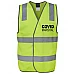 Custom Vests Marshal Velcro Hi Vis Safety Vest