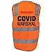 Custom Vests Marshal Velcro Hi Vis Safety Vest
