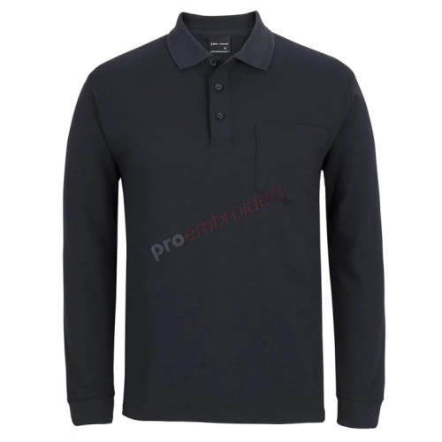 JB's Wear 210PL Long Sleeve POCKET POLO