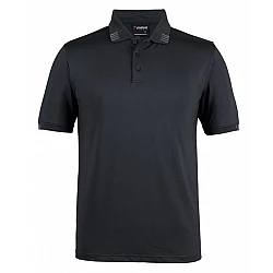 JB's Wear Podium 4 Stripe Stretch Polo - Short Sleeve