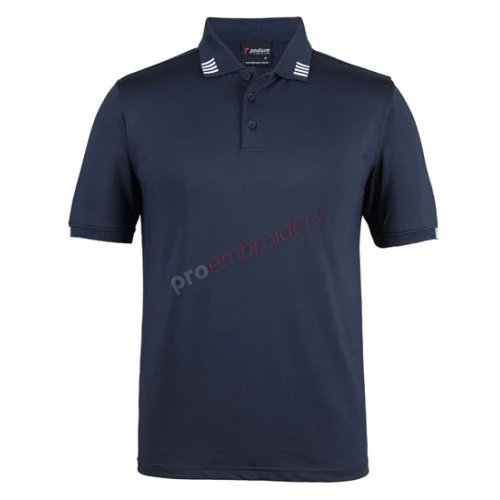 JB's Wear Podium 4 Stripe Stretch Polo - Short Sleeve